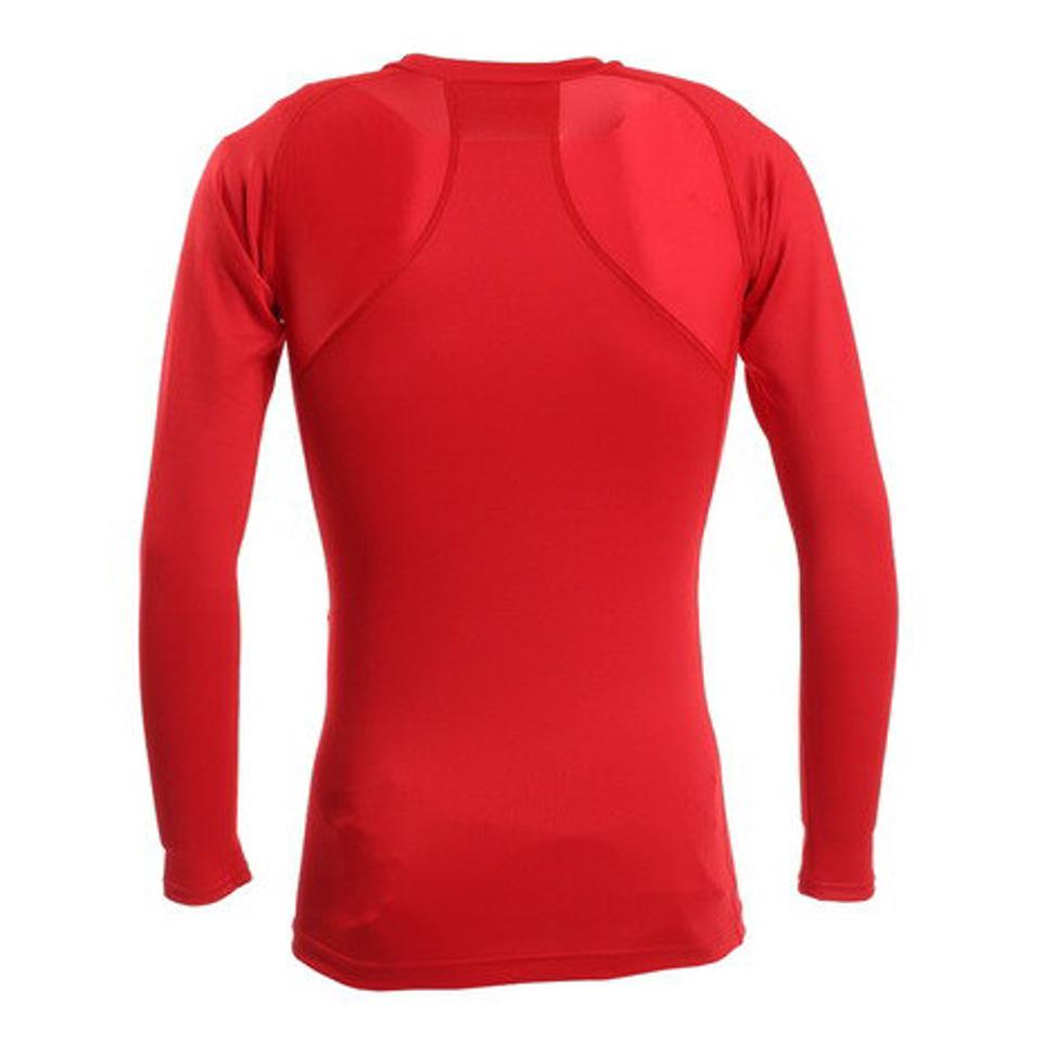 デュアリグ(DUARIG) サッカーウェア ヒートクロス BA 丸首長袖シャツ 741D1ES6910RED (メンズ)