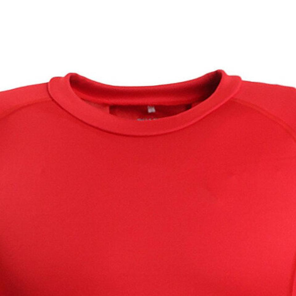 デュアリグ(DUARIG) サッカーウェア ヒートクロス BA 丸首長袖シャツ 741D1ES6910RED (メンズ)