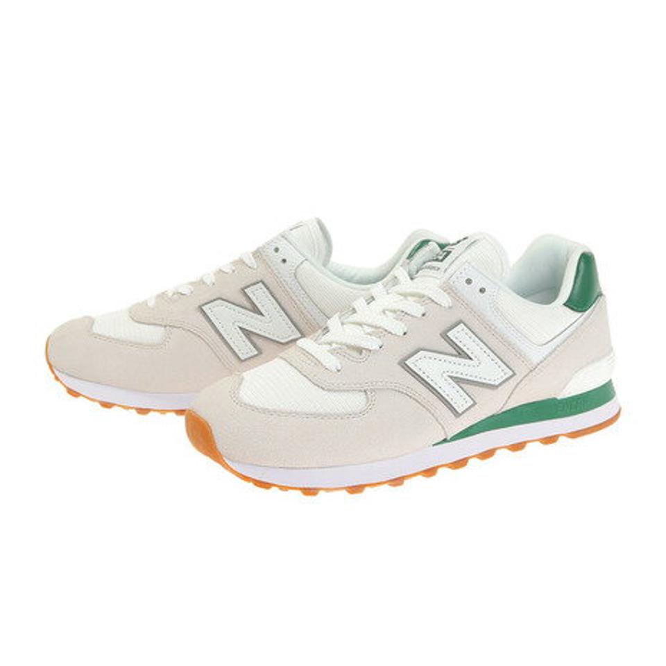 ニューバランス（new balance） スニーカー ホワイト グリーン ML574 TD2 D スポーツシューズ 靴 シューズ メンズ （メンズ）