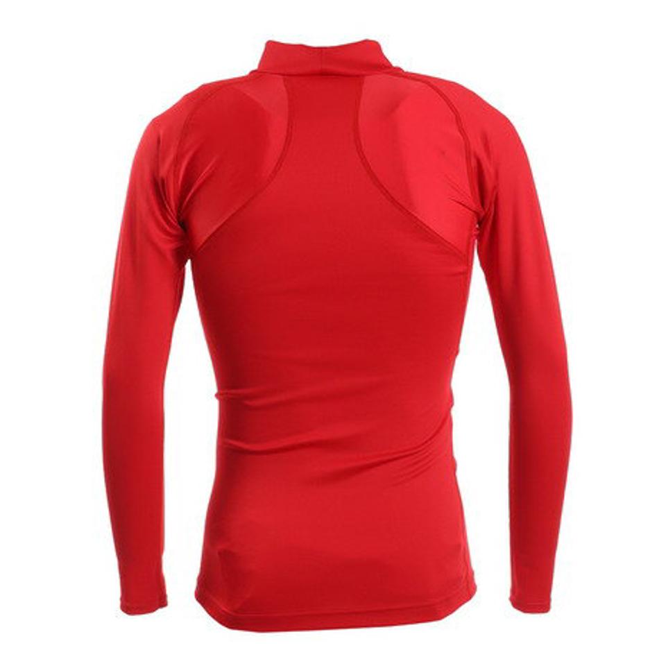 デュアリグ(DUARIG) サッカーウェア ヒートクロス BAハイネック長袖シャツ 741D1ES6909RED (メンズ)