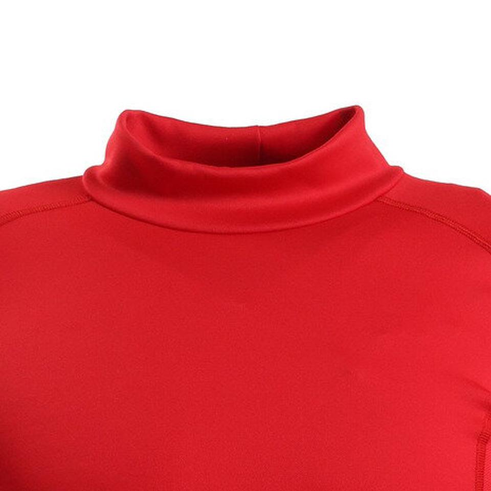 デュアリグ(DUARIG) サッカーウェア ヒートクロス BAハイネック長袖シャツ 741D1ES6909RED (メンズ)