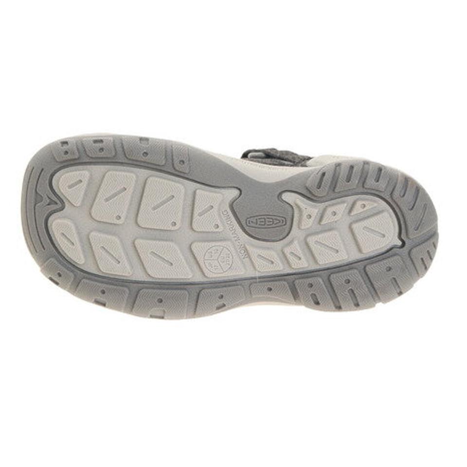 キーン（KEEN）（キッズ）ジュニア 黒 カジュアルシューズ ノッチホロウ KNOTCH HOLLOW ブラック 1025884 ベルクロ マジックテープ 履きやすい 通園 普段履き