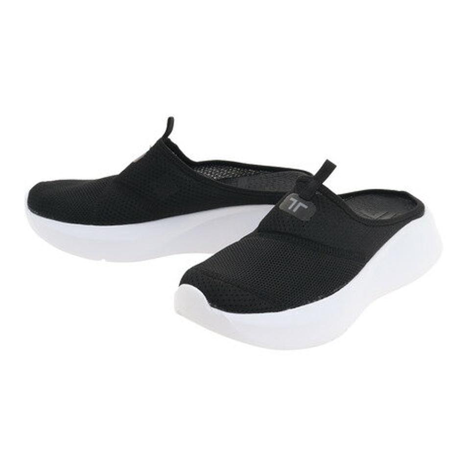 テリック（TELIC）（メンズ、レディース） スリッポン LIGHT MESH SABOT TL-002 ブラックホワイト ホワイト BLKWHT WHT リカバリーサンダル サボタイプ 軽量