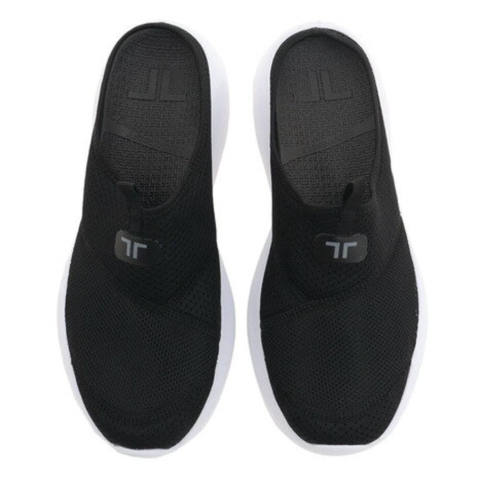 テリック（TELIC）（メンズ、レディース） スリッポン LIGHT MESH SABOT TL-002 ブラックホワイト ホワイト BLKWHT WHT リカバリーサンダル サボタイプ 軽量