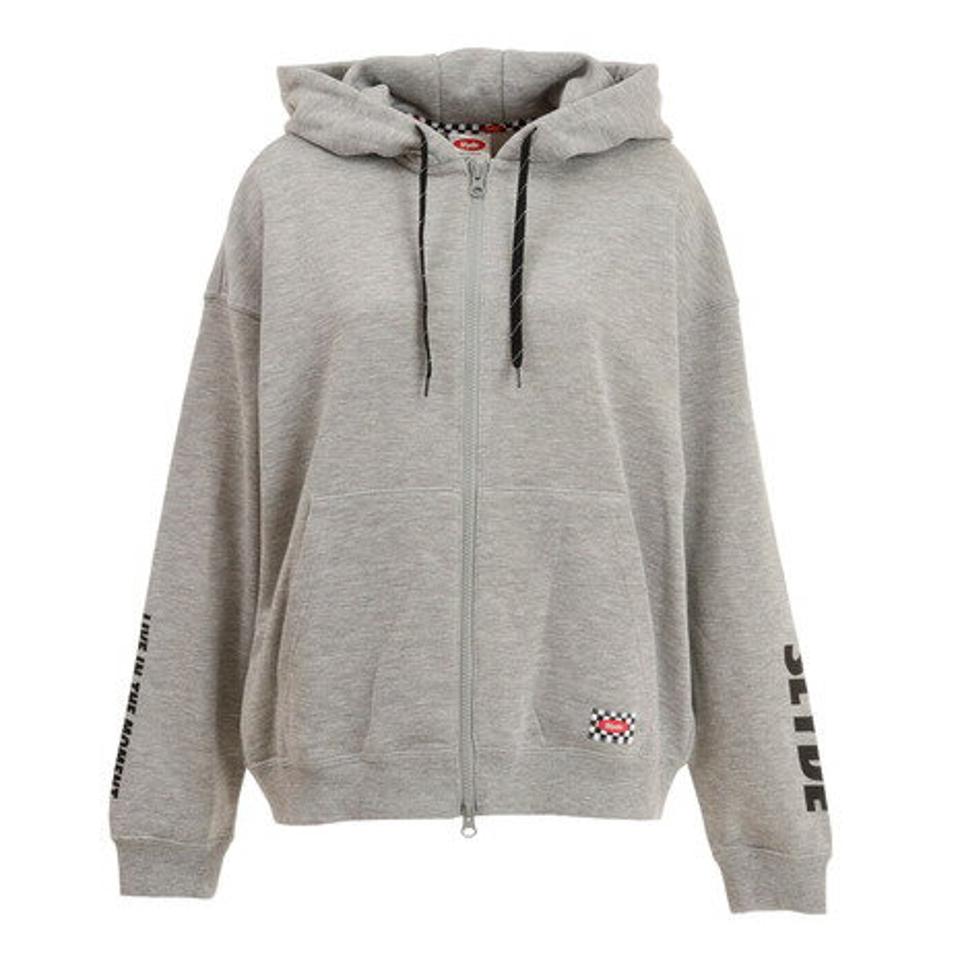 スライド（SLYDE） ロゴ スウェットパーカー 22SSSLYL002-GRY （レディース）