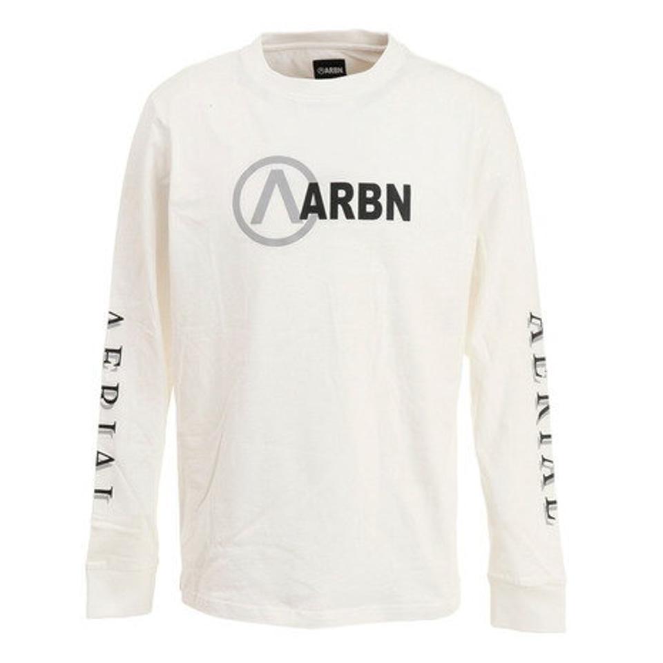 エアボーン(ARBN) LOGO 長袖シャツ 22S-ARBN-005LS-WHT (メンズ)