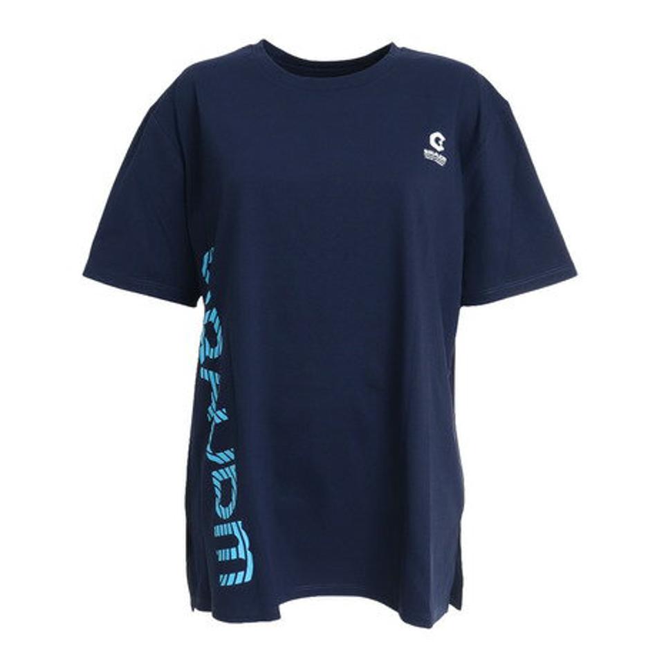 【2点で500円OFFクーポンあり6日9:59迄】ジローム(GIRAUDM) ドライ 速乾 UV ドライプラス プリントチュニック CT2S3385-TR864-DGCD NVY (レディース)