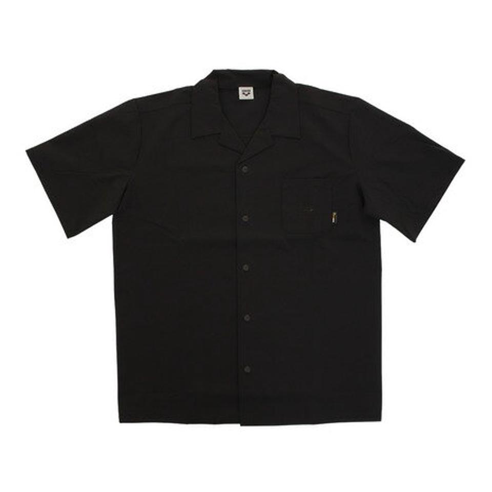 アリーナ(ARENA)(メンズ)襟付き半袖シャツ ARS-21XB29 BLK