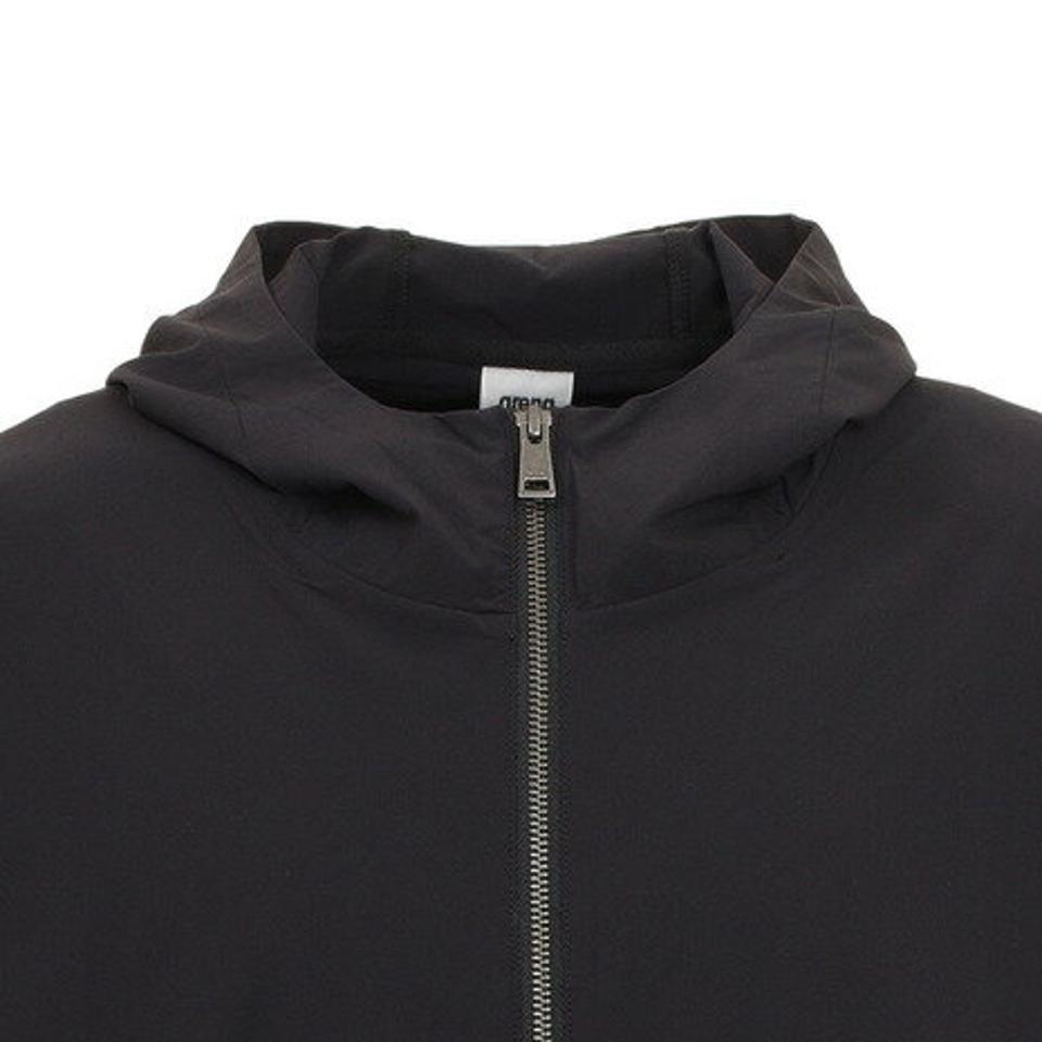 【10％OFFクーポン! 23日迄】アリーナ（ARENA）（メンズ）BEACHSIDE LIFESTYLE ウィンドフルジップパーカー ARS-21XB27 BLK