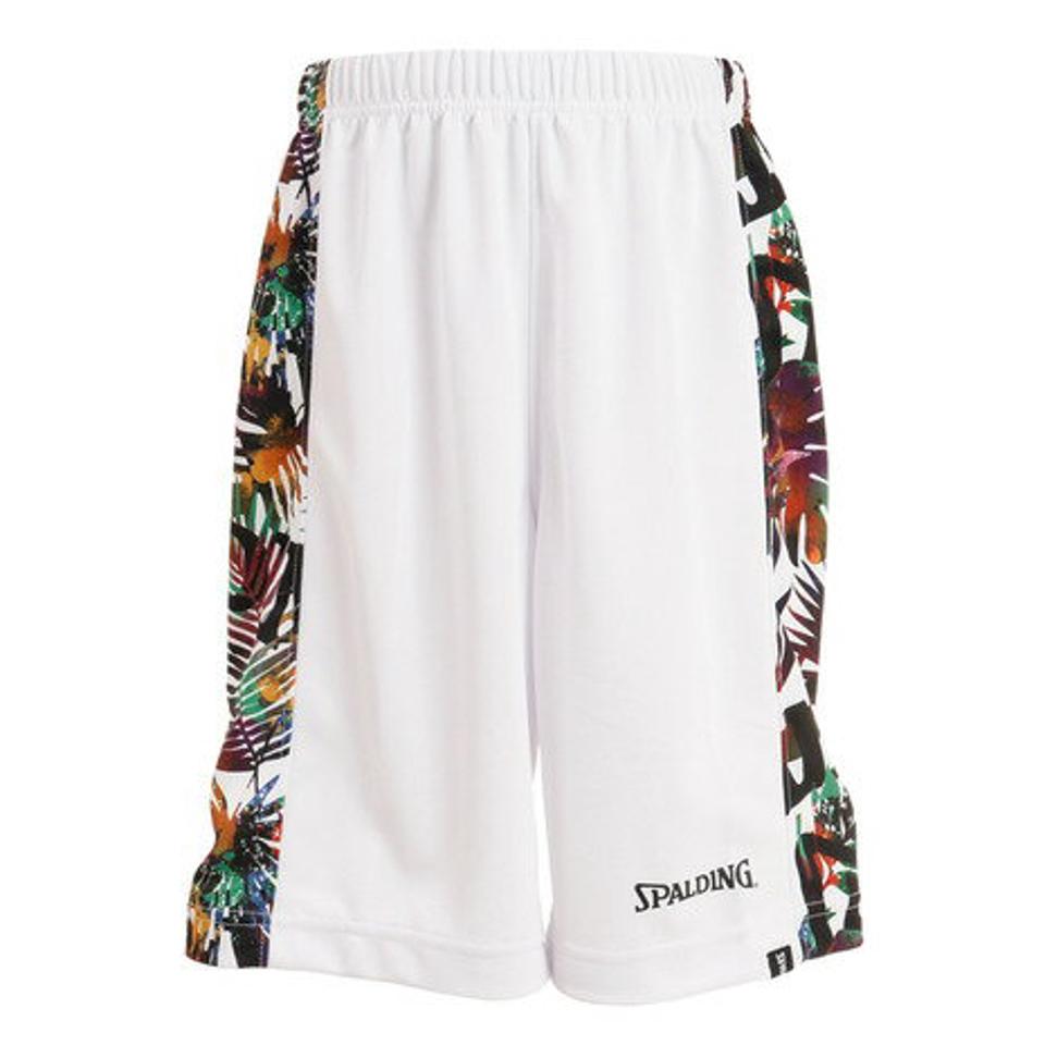 スポルディング（SPALDING） バスケットボールウェア ジュニア プラクティスパンツ ボタニカル SJP22062WH （キッズ）