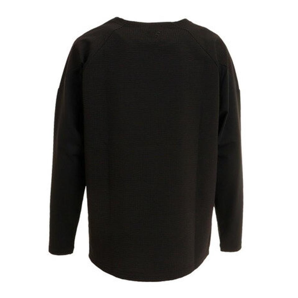 ニューバランス(new balance)(メンズ)サッカーウェア シアサッカーロングスリーブトップス JMTF2307BK