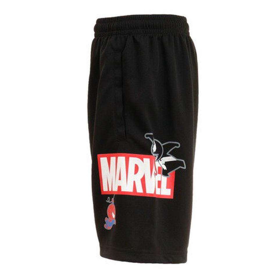 マーベル（MARVEL）（キッズ）バスパン バスケットボール ウェア キャラクター ジュニア マーベル スパイダーマン&ヴェノム パンツ DS0212023 ショートパンツ