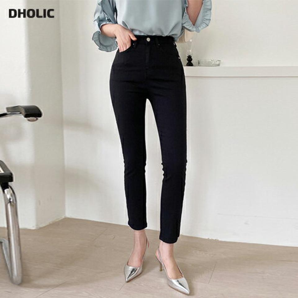 【10%OFF】サイドスリットスリムスキニーパンツ・全3色・t66360 レディース 【pt】パンツ ロング 丈 スキニー 単色 無地 シンプル ベーシック 春 夏 秋 冬 ロングシーズン スリット スリム カジュアル 大人っぽ ハイウエスト 美脚 韓国ファッション セール SALE