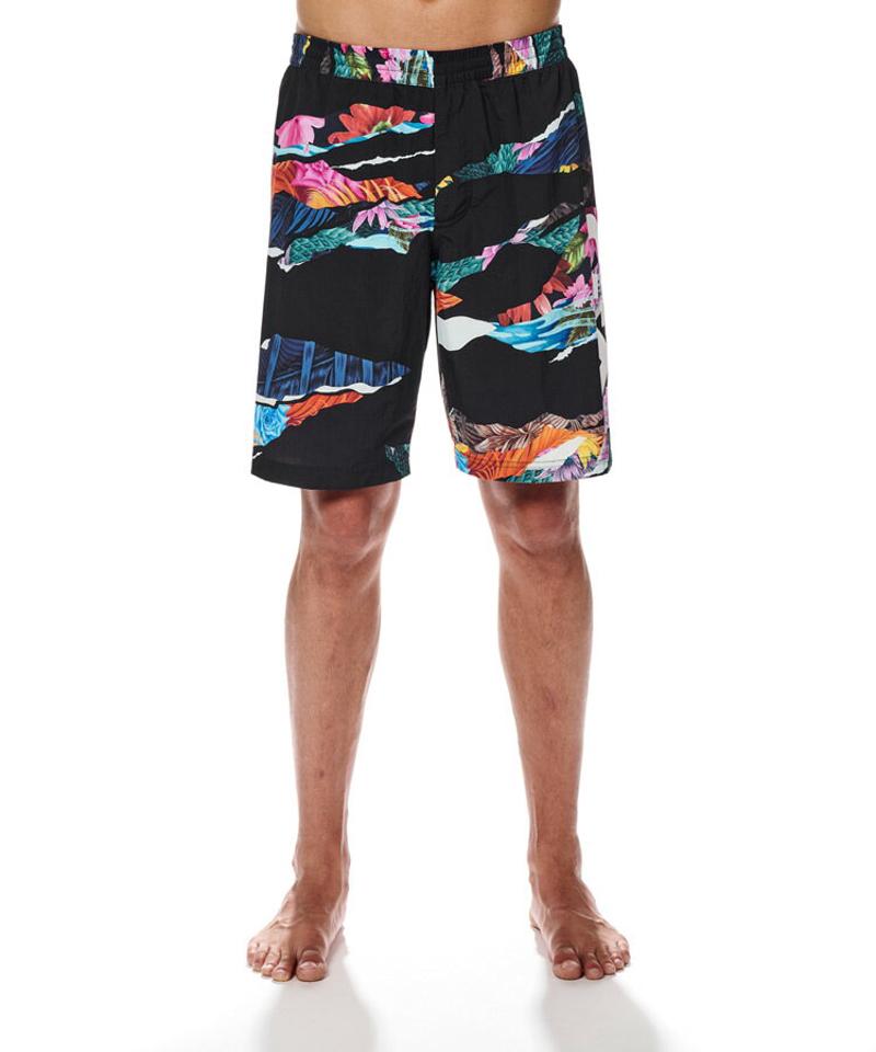 Y-3 ワイスリー メンズ パンツ Y-3 M CH2 AOP SWIM SHORTS HG6107 ブラック ボトムス yohji yamamoto ショーツ ハーフパンツ プリント 送料無料