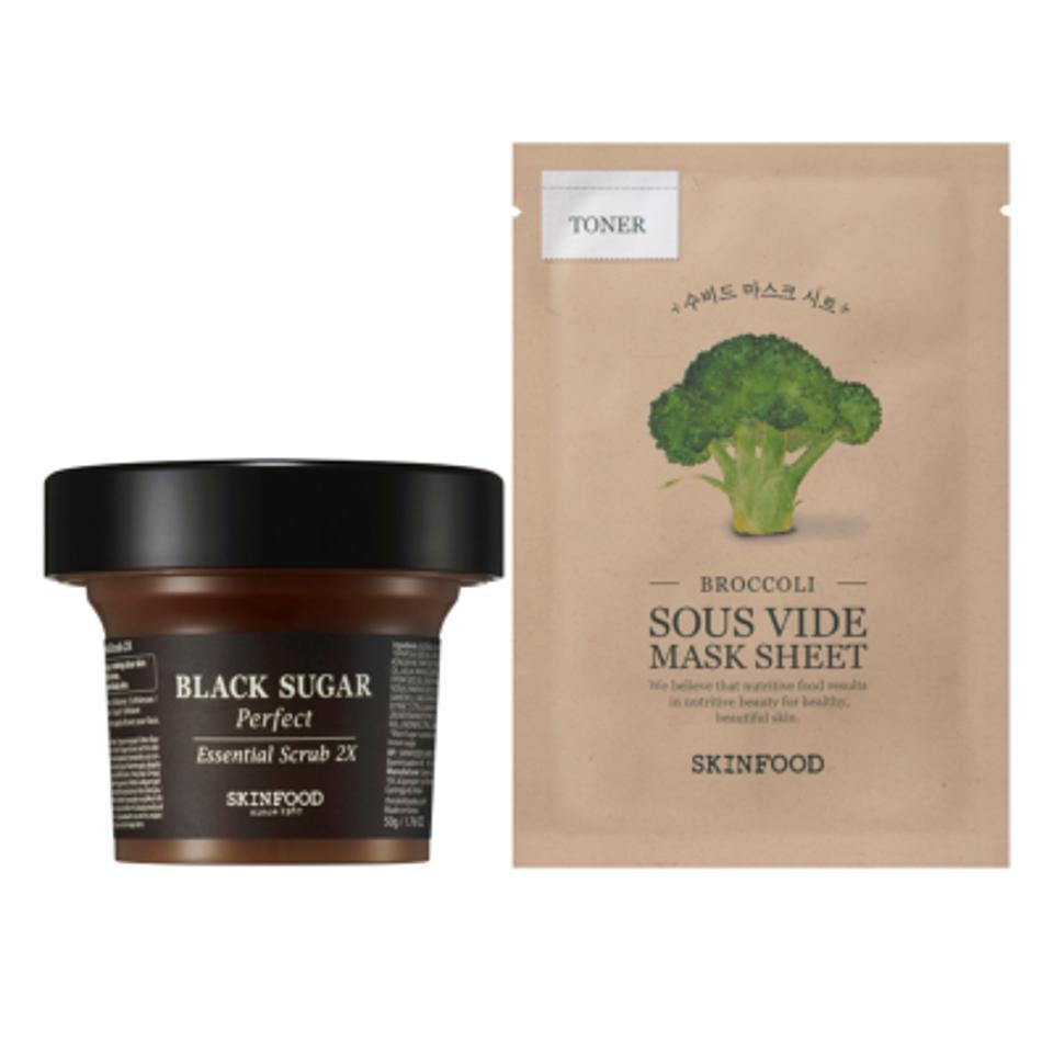 ２Xスクラブ MINI & ブロッコリー スーヴィッドマスクシート セット