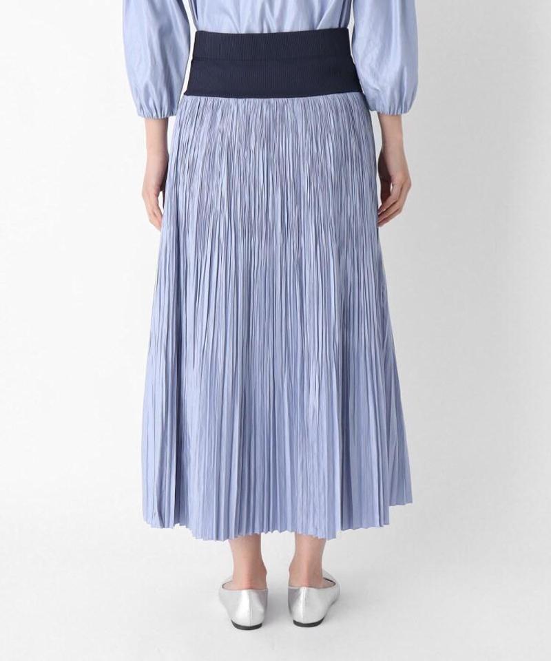 [M~4Lサイズ]シャンブレーダンガリースカート