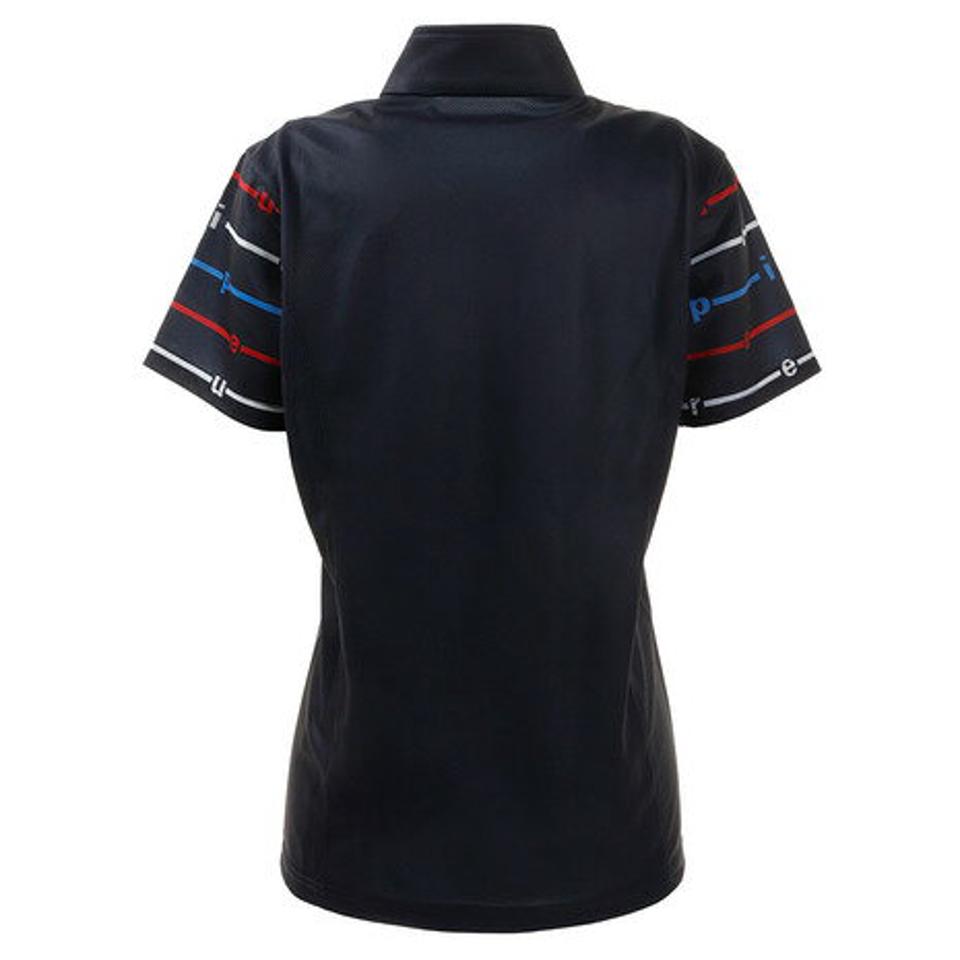 エピキュール(epicure) ゴルフウエア レディース 袖ボーダージップアップシャツ 152-22340-098 (レディース)