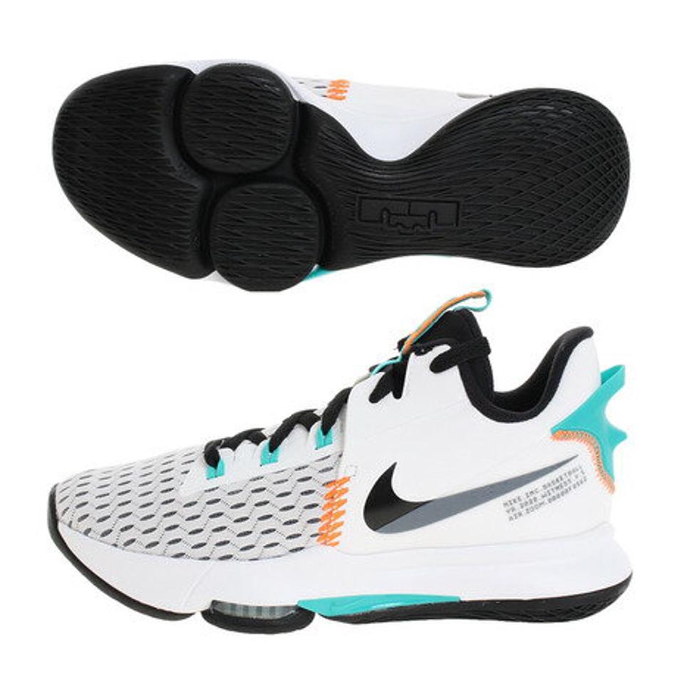 ナイキ(NIKE) バスケットシューズ レブロン ウィットネス V EP CQ9381-100 バッシュ スニーカー レブロン ジェームズ (メンズ)