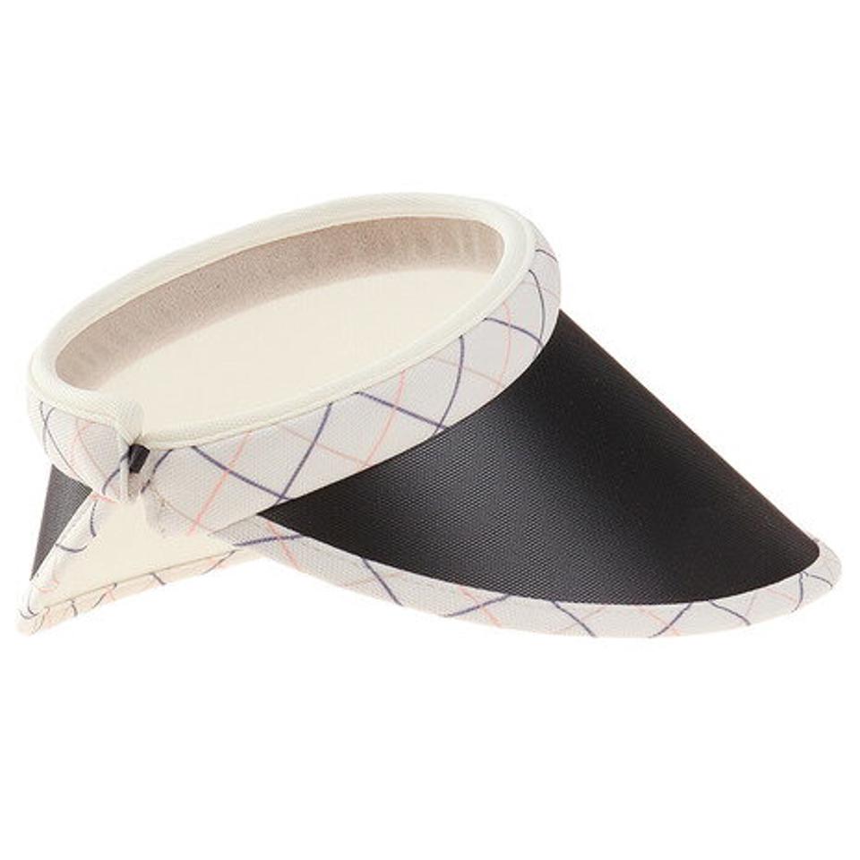 ルコック スポルティフ(le coq sportif)(レディース)帽子 レディース UV サンバイザー クリップバイザー QMCPJC10 IVO 日よけ