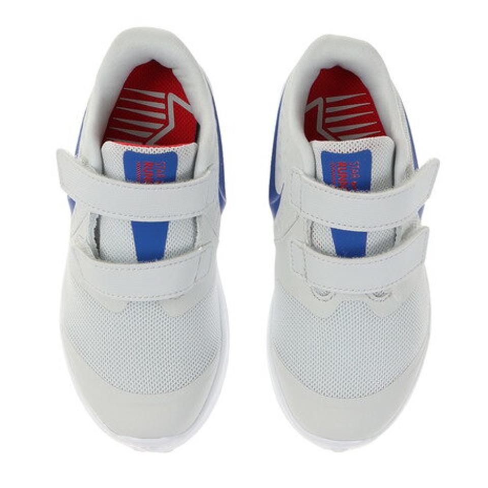 ナイキ（NIKE） ジュニア スポーツシューズ ベルクロ ベルト付き スニーカー スターランナー2 TDV AT1803-013 （キッズ）