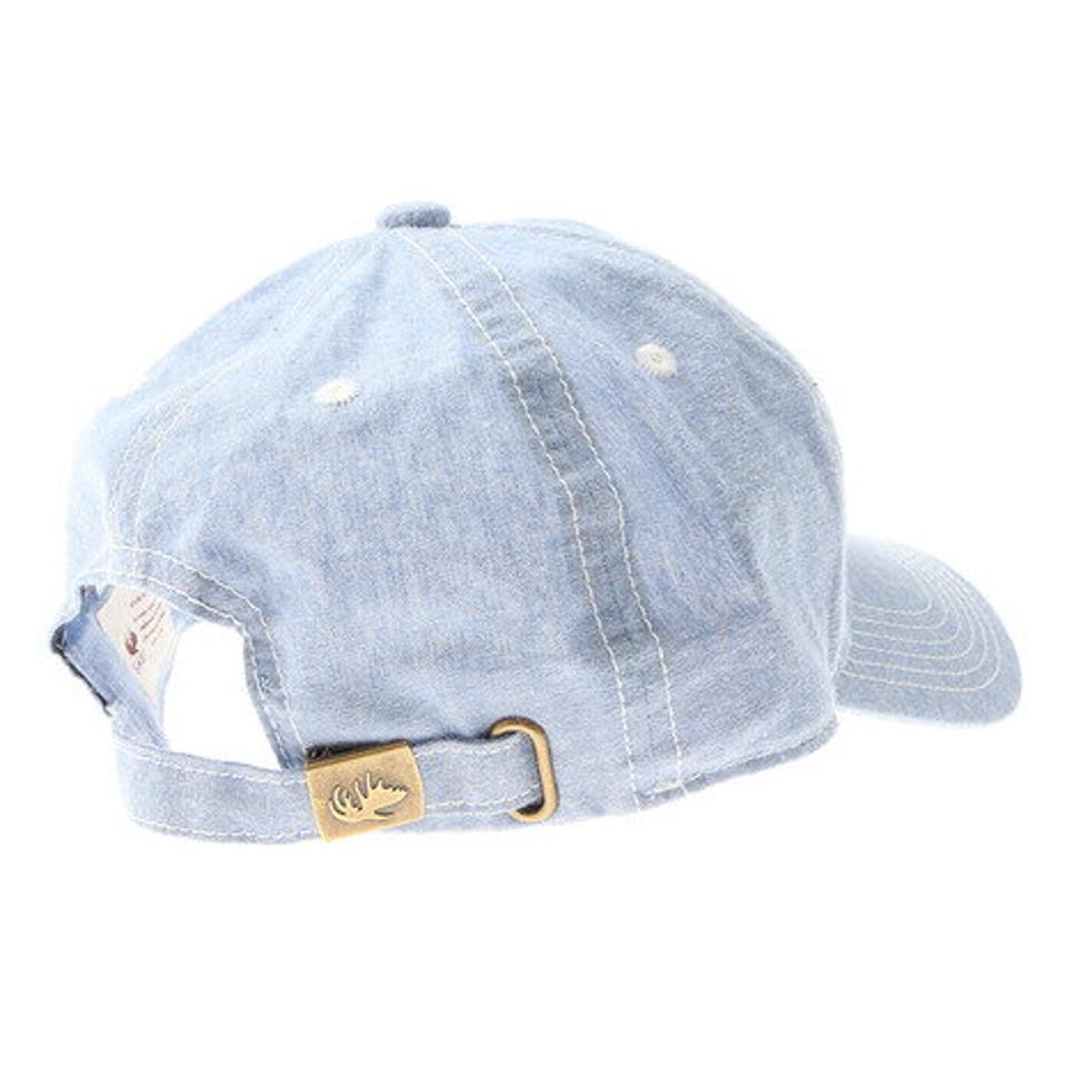 エルケクス(ELKEX) 帽子 メンズ キャップ ロゴ シャンブレーキャップ 897EK0ST6135 SAX 日よけ (メンズ)