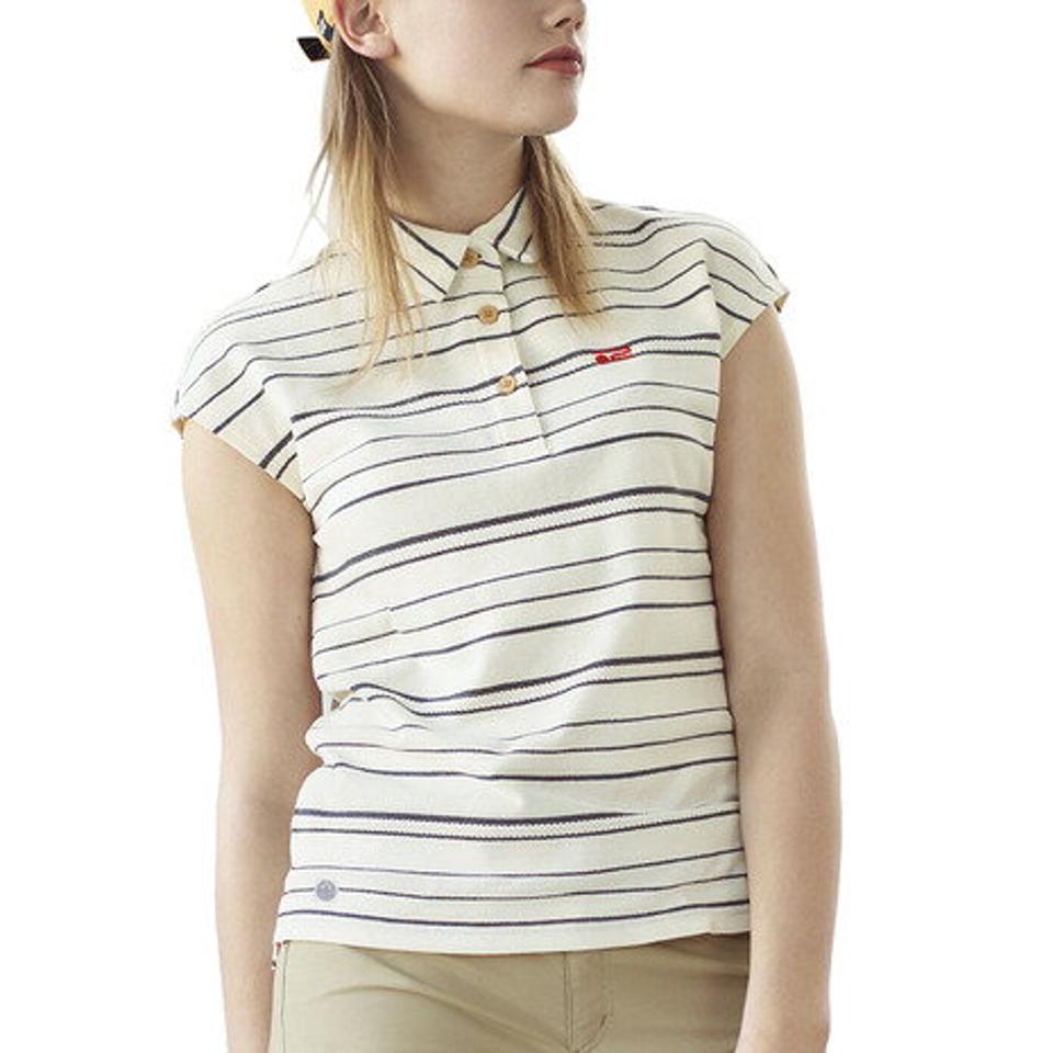 ROSASEN ゴルフウェア ポロシャツ レディース ボーダー半袖シャツ 045-22445-006 (レディース)