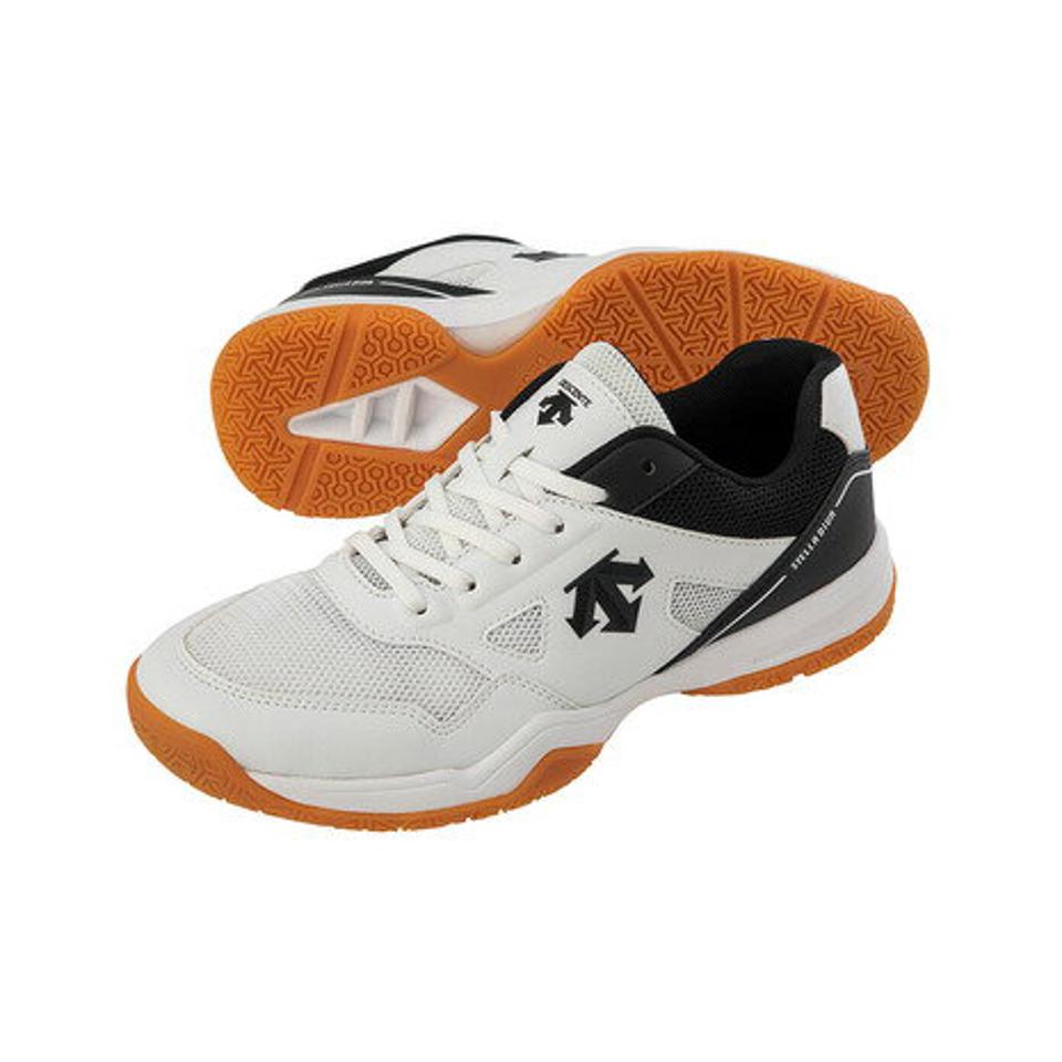 【10/26 10:00〜10/28 23:59迄 エントリー＆対象3店舗買い回りで最大P10倍！】デサント（DESCENTE） バレーボールシューズ ステラディーバーロー4 DV1RJB05WB （レディース）