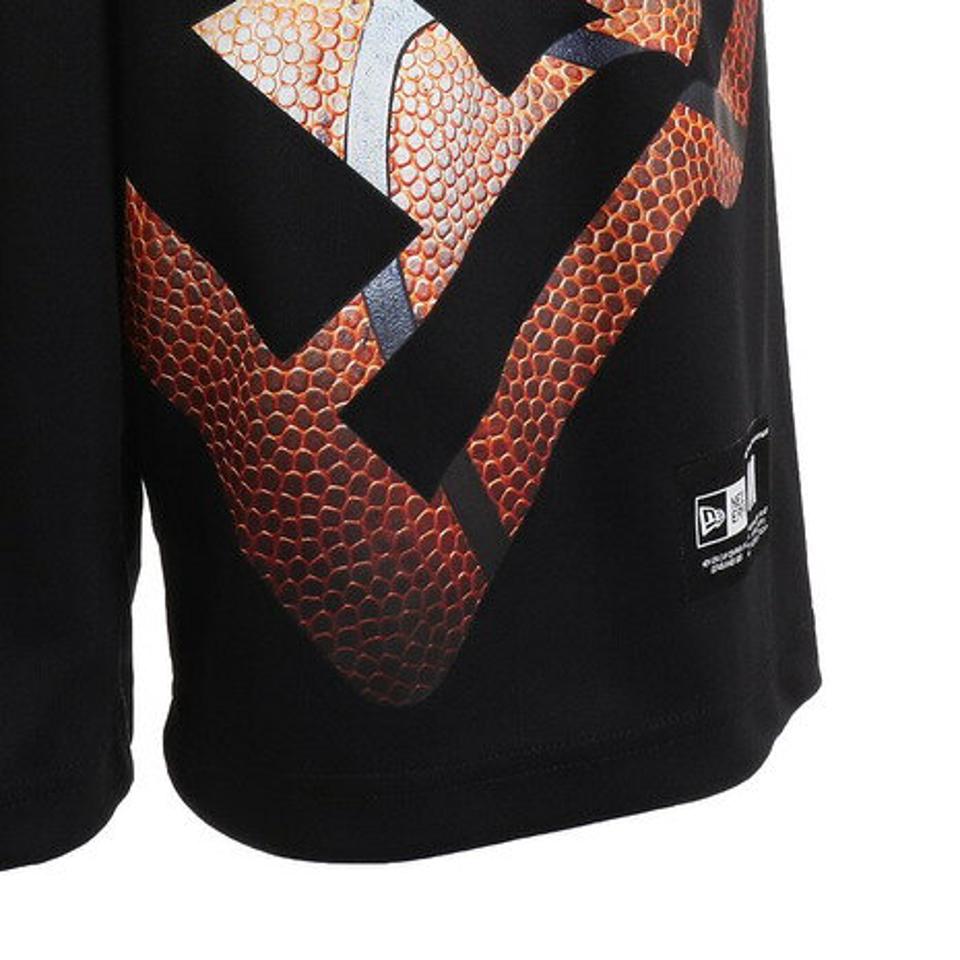 ニューエラ（NEW ERA）（メンズ）バスケットボールウェア ハーフパンツ フラッグロゴ 12852943