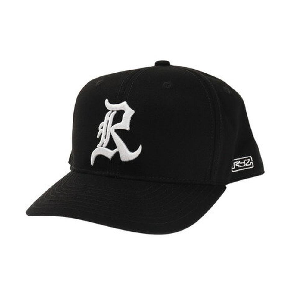 ライズ（RYZ）（メンズ）R-ロゴプレカーブキャップ 897R2ST4617 BLK