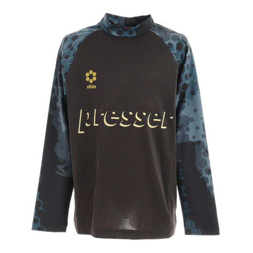スフィーダ(SFIDA) サッカー フットサルウェア ジュニア Presser Thermotectベースレイヤーシャツ ロングスリーブ BLK (キッズ)
