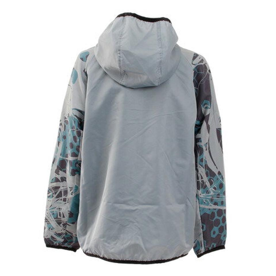 スフィーダ（SFIDA） サッカー フットサルウェア ジュニア Presser Thermotect ウインドフルジップパーカー SA-21501JR GRY （キッズ）