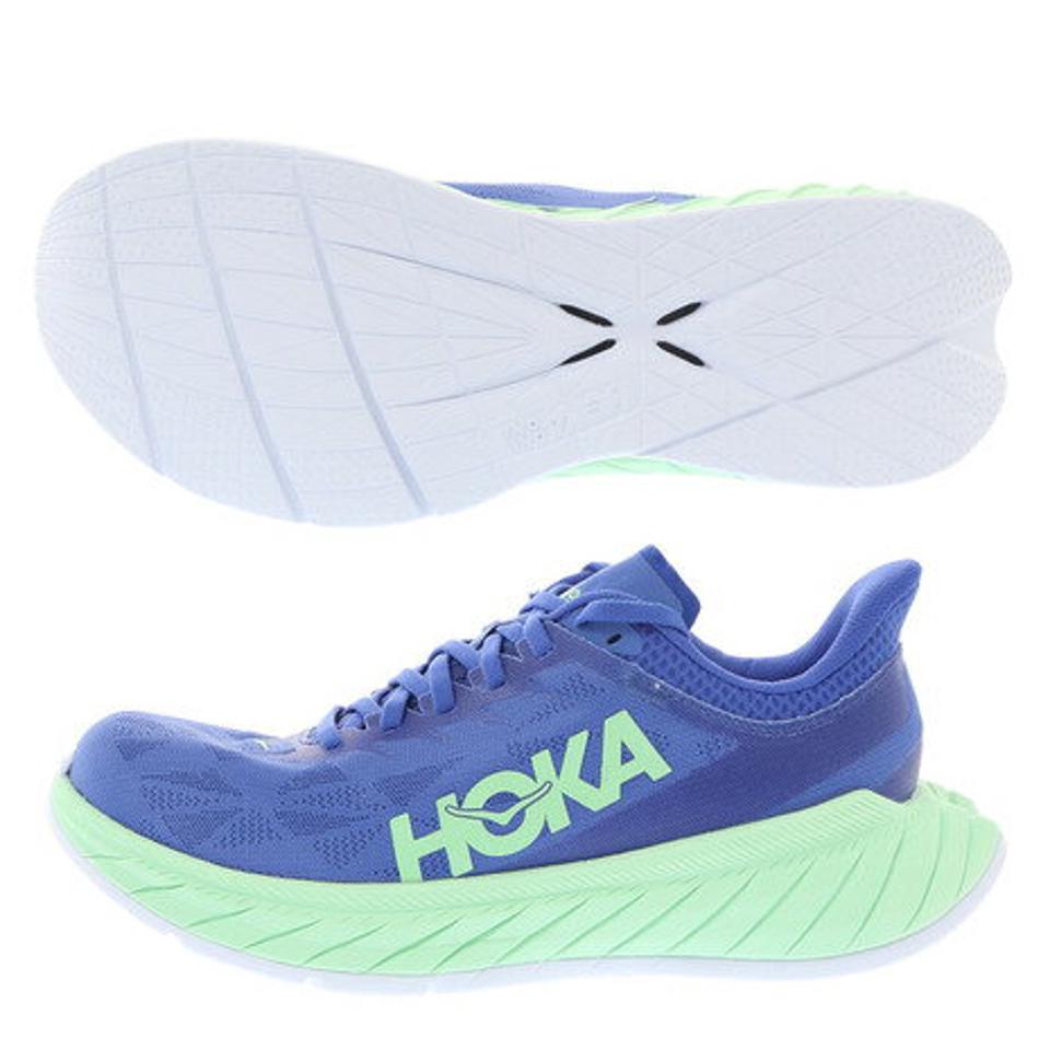 ホカ（HOKA）（メンズ）メンズ ランニングシューズ 青 カーボン X 2 CARBON X 2 ブルー 1113526-DBGA スニーカー