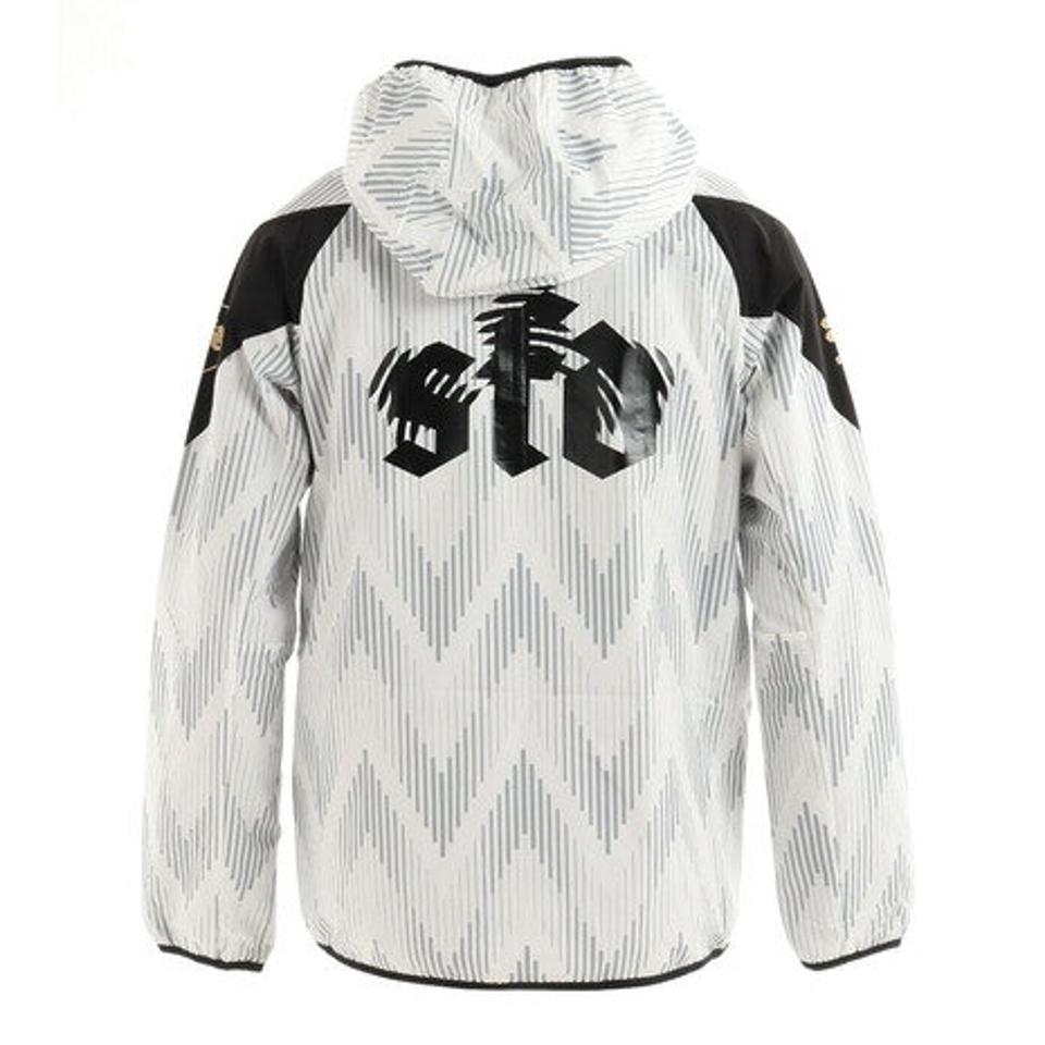 スフィーダ（SFIDA）（メンズ）サッカー フットサルウェア Noiser Anthemウインドフルジップパーカー SA-21514 WHT