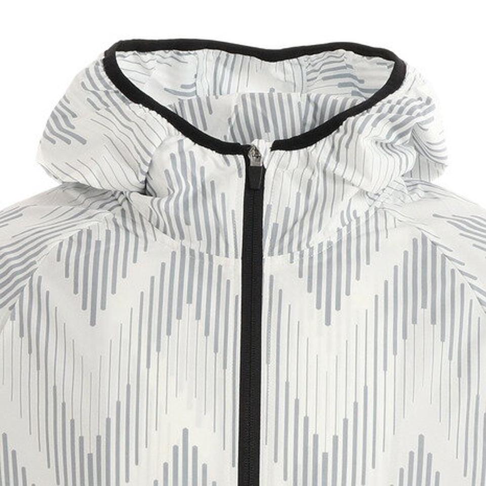 スフィーダ（SFIDA）（メンズ）サッカー フットサルウェア Noiser Anthemウインドフルジップパーカー SA-21514 WHT