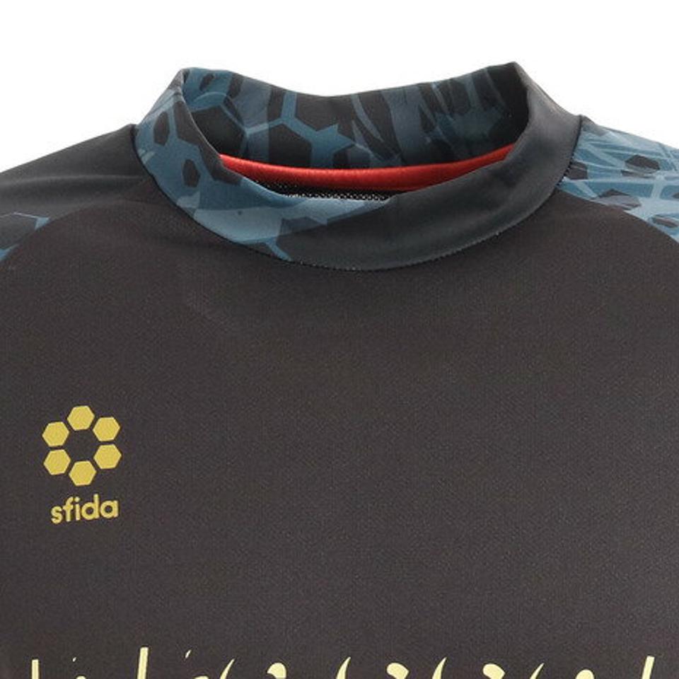 スフィーダ(SFIDA) サッカー フットサルウェア Presser Thermotectベースレイヤーシャツ ロングスリーブ SA-21502 BLK (メンズ)