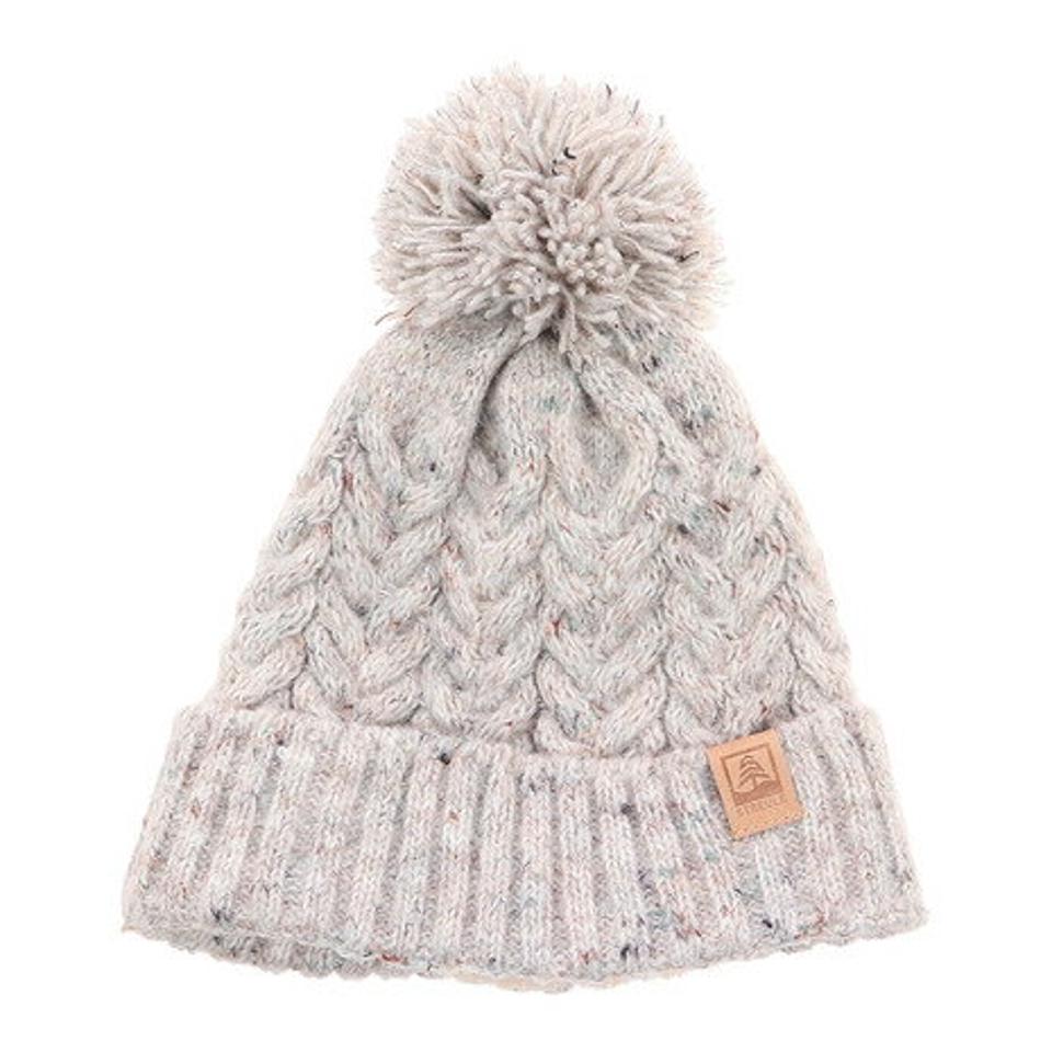 シュトロイレ（STREULE） ファーボール ニットキャップ 327ST2DW5035 GRY （レディース）