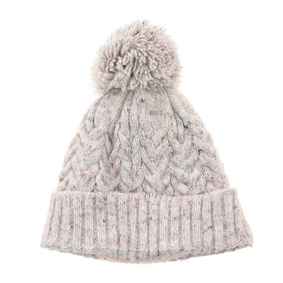 シュトロイレ（STREULE） ファーボール ニットキャップ 327ST2DW5035 GRY （レディース）