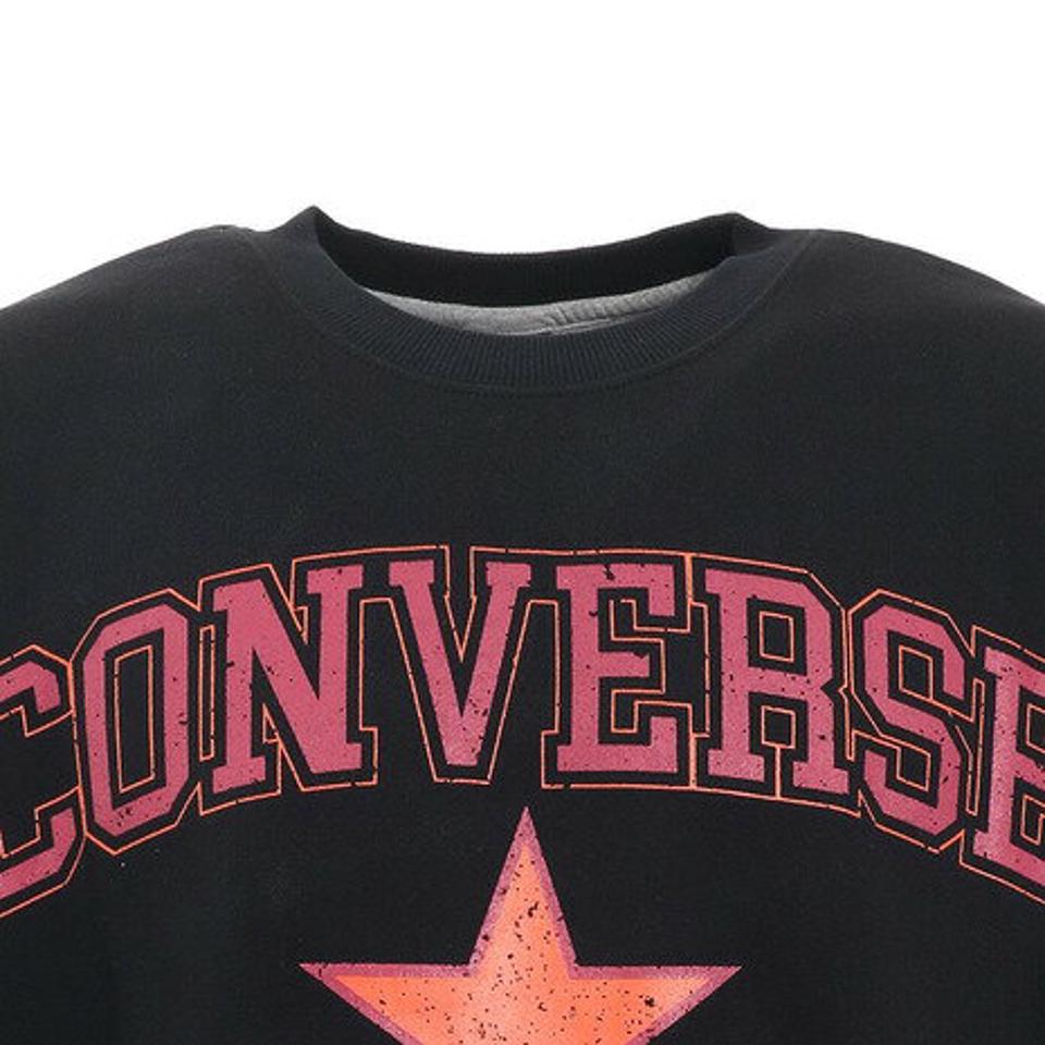 コンバース（CONVERSE） クルーネックスウェットトレーナー CAA212284-1900 （メンズ、レディース）