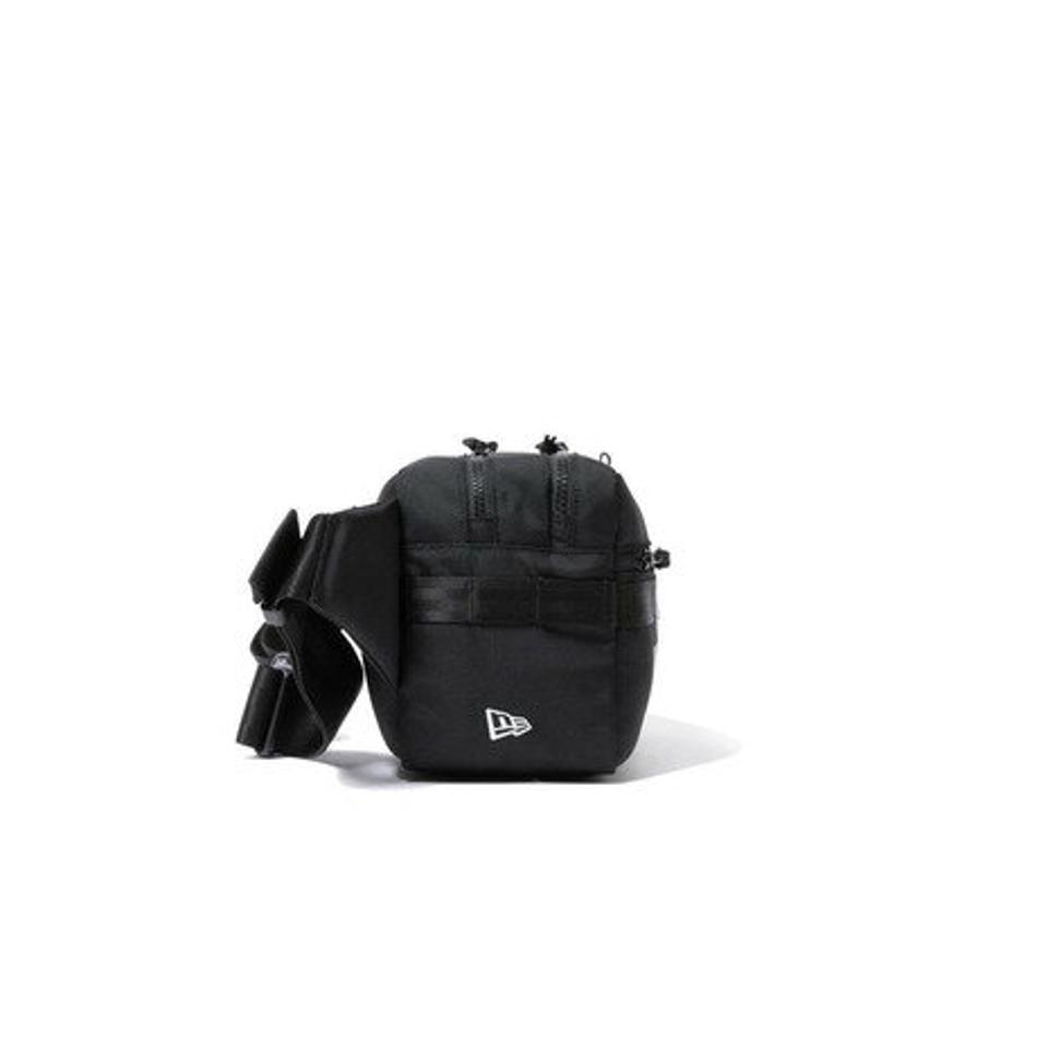 【3/10 24h限定 エントリー＆対象3店舗以上買い回りで最大P10倍！】ニューエラ（NEW ERA）（メンズ、レディース）ボディバッグ スクエア ウエストバッグ 7L 黒 12854720