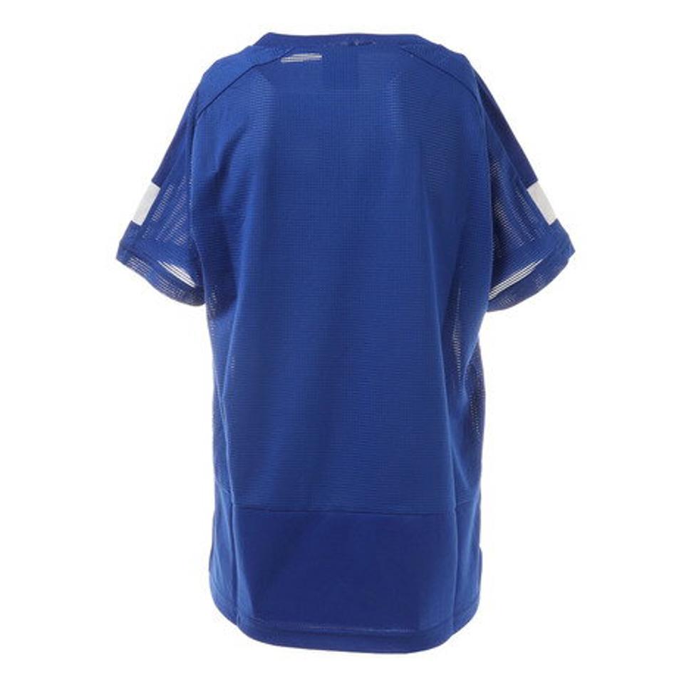 アンブロ(UMBRO) サッカーウェア ジュニア Tシャツ ブリーズプラスショートスリーブシャツ UUJSJA61XB BLU (キッズ)