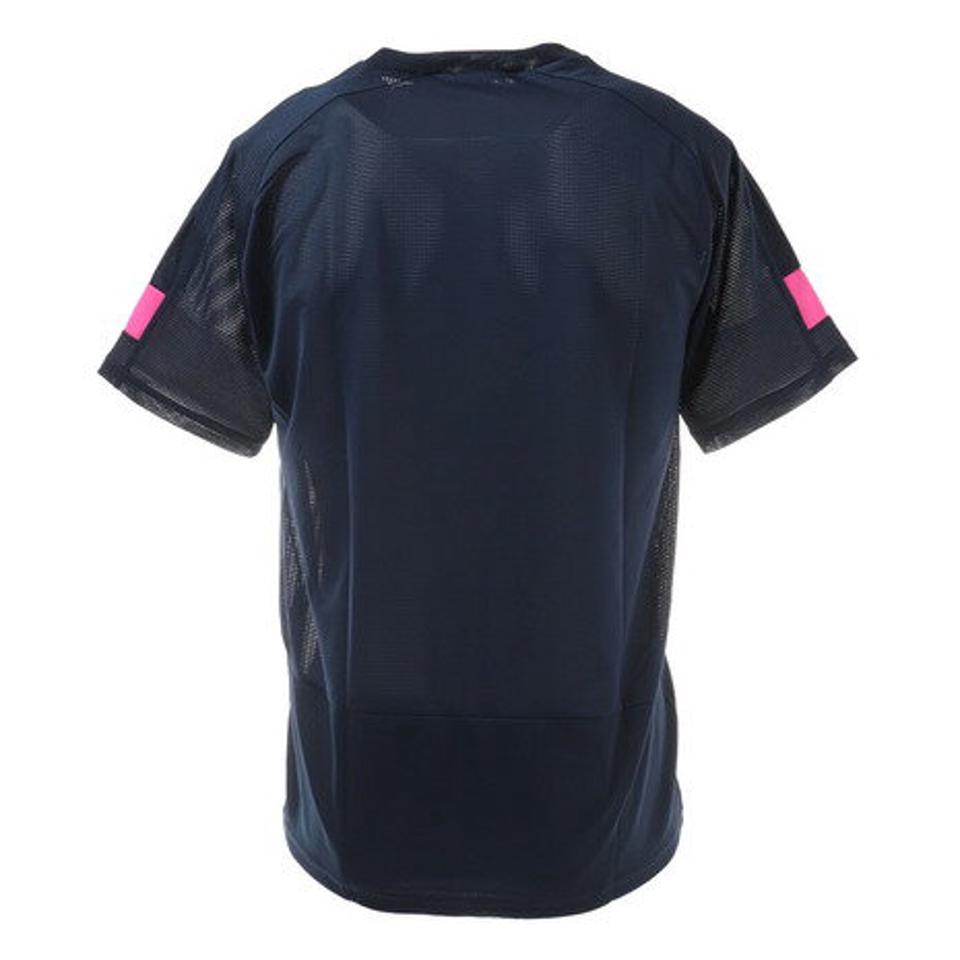 アンブロ(UMBRO) サッカーウェア ブリーズプラスショートスリーブシャツ UUUSJA61XB NVSP (メンズ、レディース)