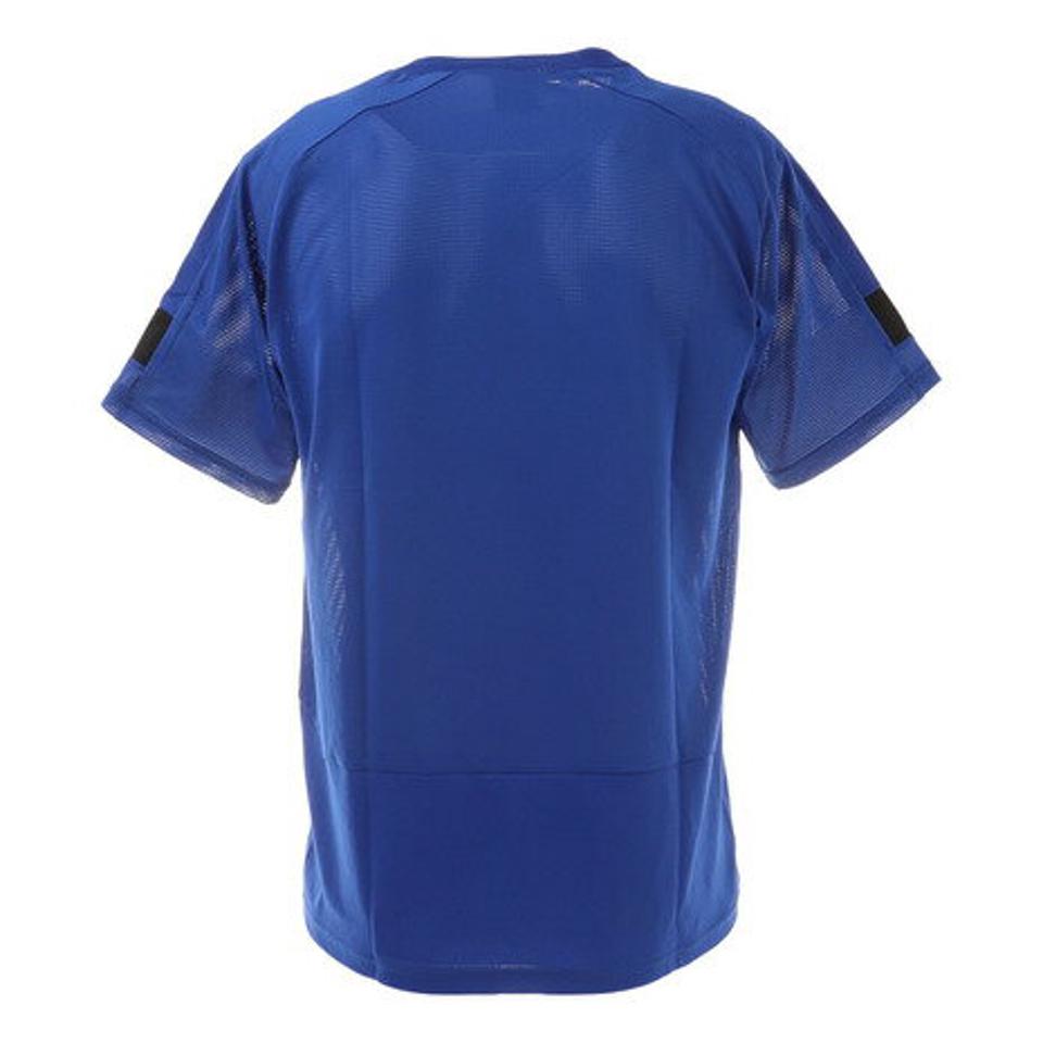 アンブロ(UMBRO) サッカーウェア ブリーズプラスショートスリーブシャツ UUUSJA61XB BLU (メンズ、レディース)