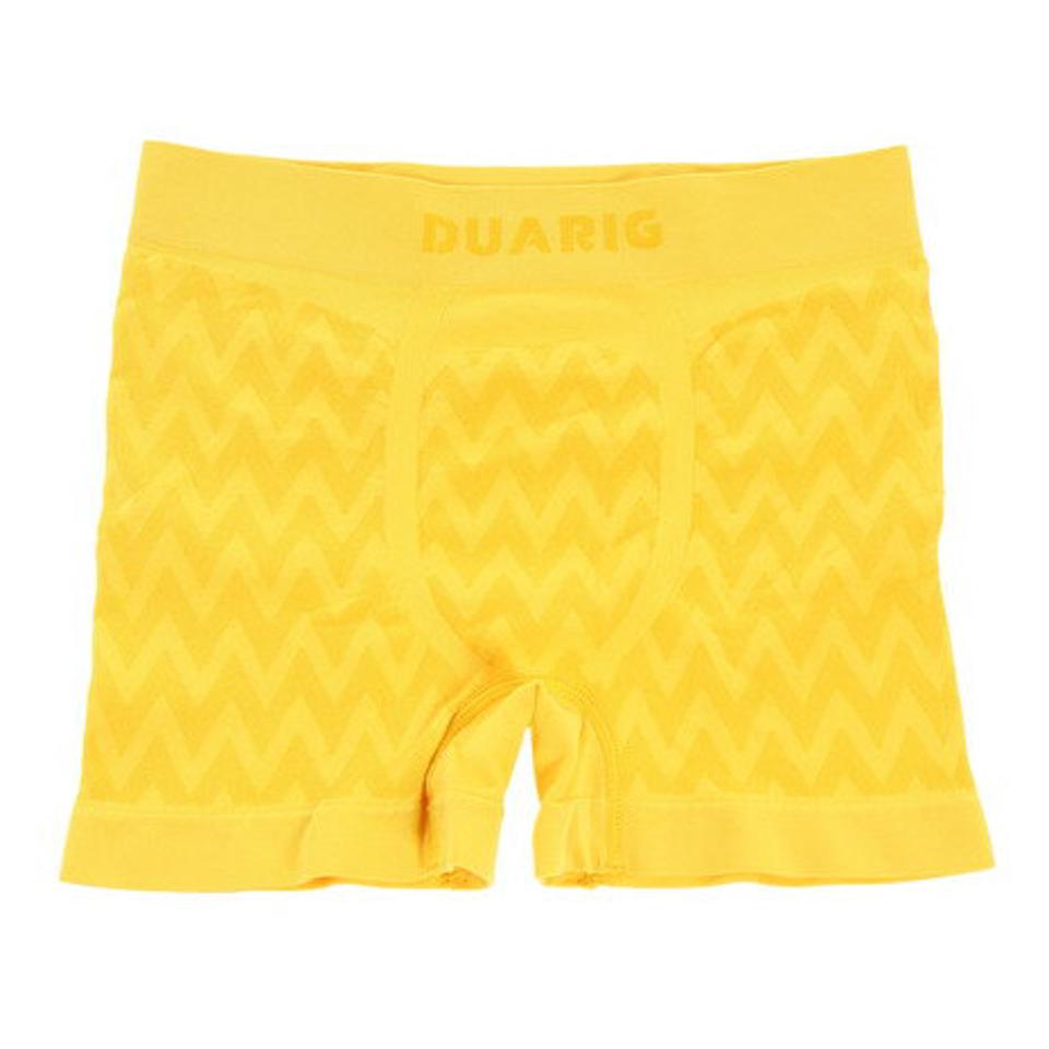 デュアリグ（DUARIG）（メンズ）ドライプラス 成型ボクサーパンツ 幾何学柄 891D1GC2699 YEL