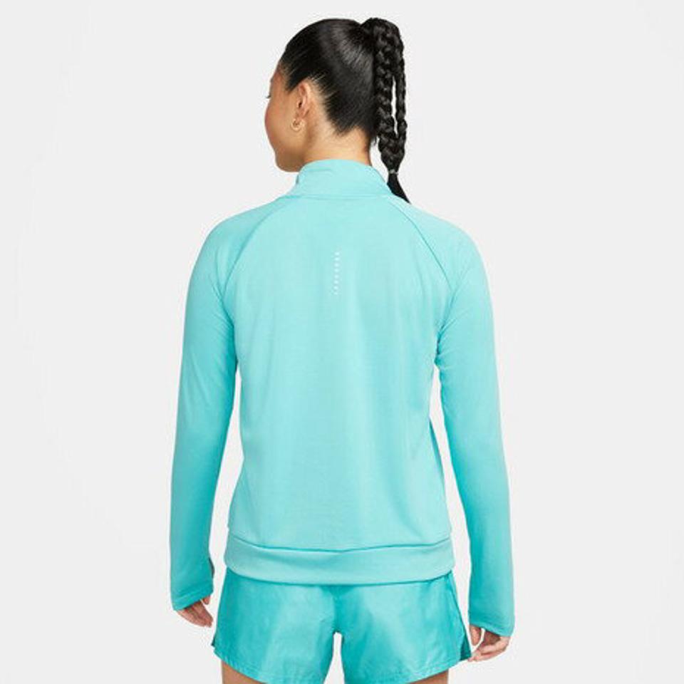 ナイキ(NIKE) Dri-FIT スウッシュ ラン ミッドレイヤー ハーフジップロングスリーブシャツ DD6842-392 (レディース)