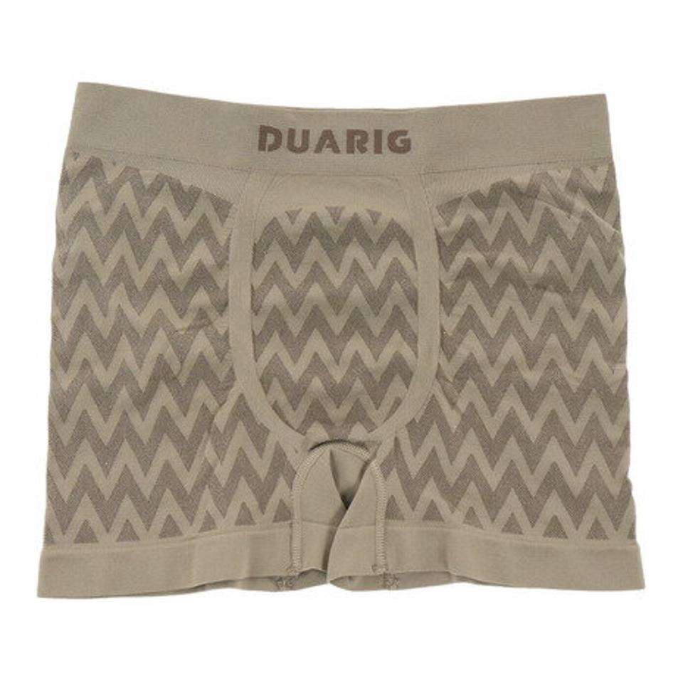 デュアリグ（DUARIG） ドライプラス 成型ボクサーパンツ 幾何学柄 891D1GC2699 KHK （メンズ）