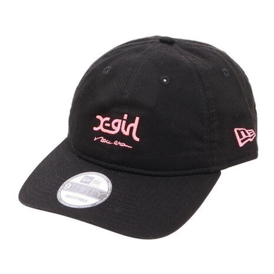ニューエラ（NEW ERA） 9THIRTY X-girl ミルズロゴ キャップ 12860615 （メンズ、レディース）