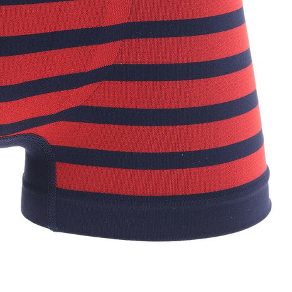 デュアリグ（DUARIG）（メンズ）ドライプラス 成型ボクサーパンツ ボーダー 891D1GC2697 BLU