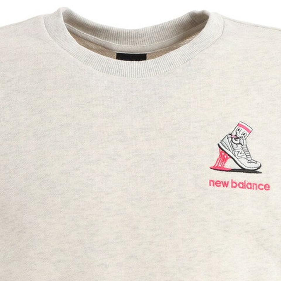 ニューバランス（new balance）（メンズ）プルオーバー Athletics Minimize スウェットクルー MT13572SAH