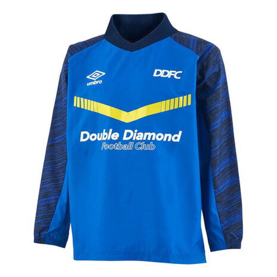 アンブロ(UMBRO) サッカーウェア ジュニア グラフィックピステトップ UUJSJF30 BLU (キッズ)