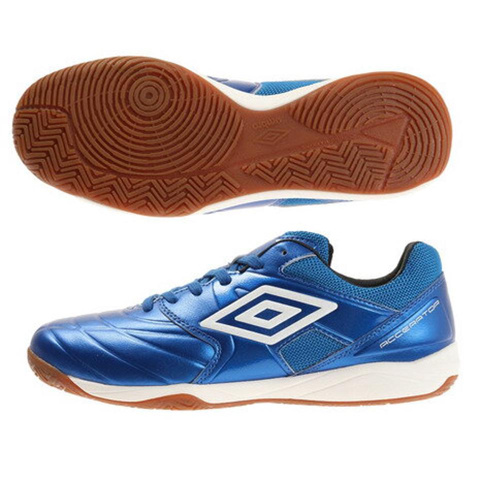 アンブロ（UMBRO） フットサル インドア サッカーシューズ 屋内 室内 アクセレイターサラ WIDE IN UF2SJB02BW （メンズ）